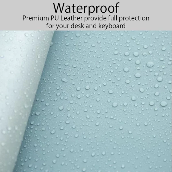 Waterproof Leather Mousepad Random