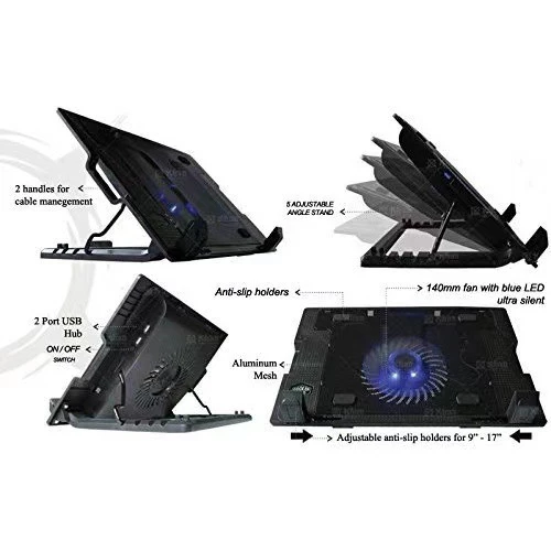 4fb262abd1ab5a691fae5570ab18606a.webp Laptop Fan Silent Single Fan Cooling