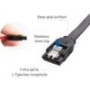3.0 SATA III Data Cable 6Gbps SSD HDD Hard Disk Cable