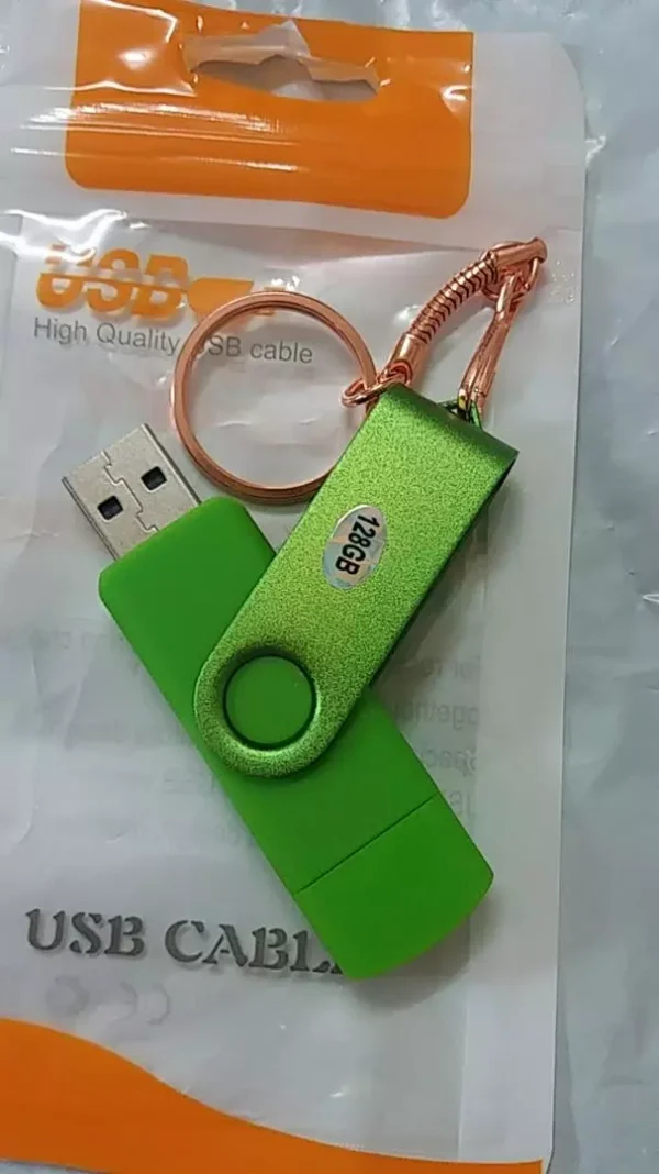 128GB Smartphone Pen drive OTG USB Flash Drive Random