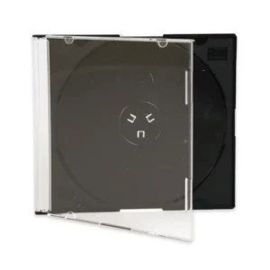 Single Disc Slim Case Black