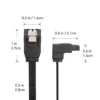 3.0 SATA III Data Cable 6Gbps SSD HDD Hard Disk Cable