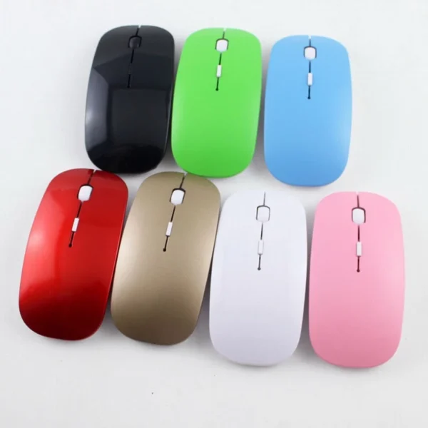 cf18ef4ee943d1f605a2c58bbb135155.webp Ultra Thin USB Optical Wireless Mouse 2.4Ghz Receiver Mouse Cordless Computer PC Random