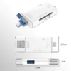 my-11134207-7qul1-lhx4gosd4rfx31.webp 3 in1 SD Card Reader with USB 3.0 Micro USB 2.0 Type-C 3.0 with 3 Card Slots