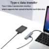my-11134207-7r98t-lvv97ooifjp5a2.webp USB C Hub Type C 3.1 To 4K HDMI-Compatible USB SD TF Card Reader PD Fast Charge 7 In 1 USB Dock For MacBook PC