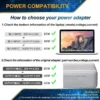 Power Adapter Magnetic T L Head Laptop Charger
