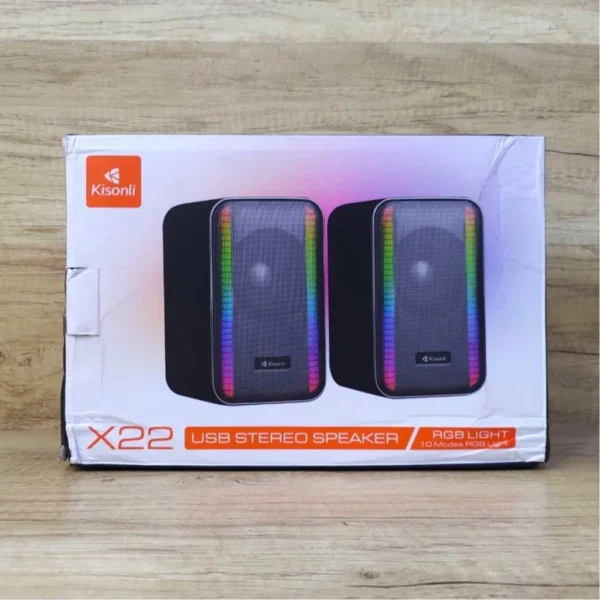 my-11134207-7rasa-m9hqx07kov4e75.webp Kisonli X22 RGB Bluetooth Speaker