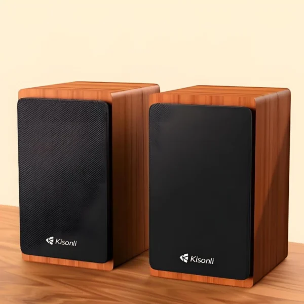 my-11134207-7rasc-m9hr3dw0memm0e.webp Kisonli X23 Wooden USB Speaker