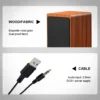 my-11134207-7rash-m9hr3dw0l026c9.webp Kisonli X23 Wooden USB Speaker
