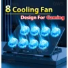my-11134207-820lh-melk187odmo0ba.webp Laptop Cooling Pad Laptop Fan with Dual USB & LED