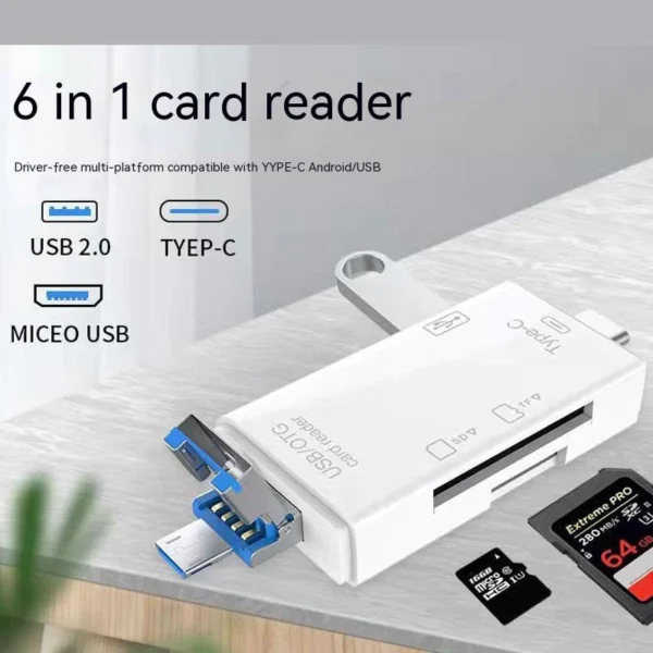 sg-11134201-8262z-mm5o0ogtjq4l4a.webp 3 in1 SD Card Reader with USB 3.0 Micro USB 2.0 Type-C 3.0 with 3 Card Slots